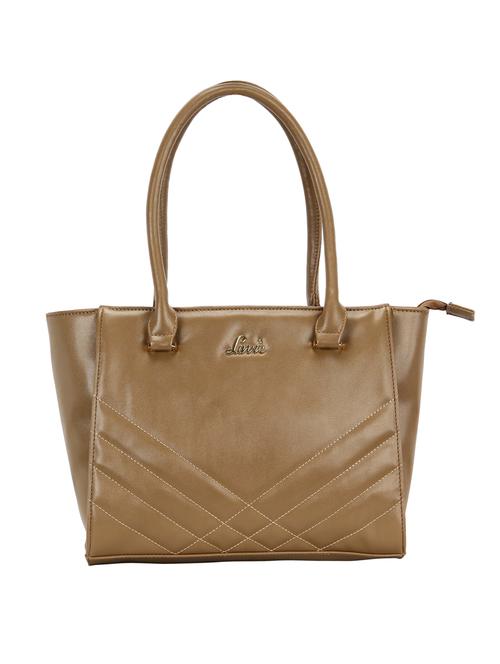 brown leatherette regular handbag - 14503461 - Very Small Image - 1