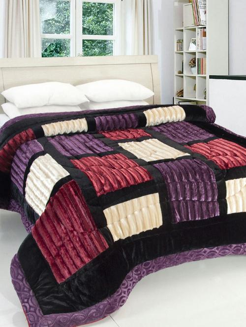 Velvet Modern Style Fibre Winter Quilt - 14503564 - Standard Image - 1