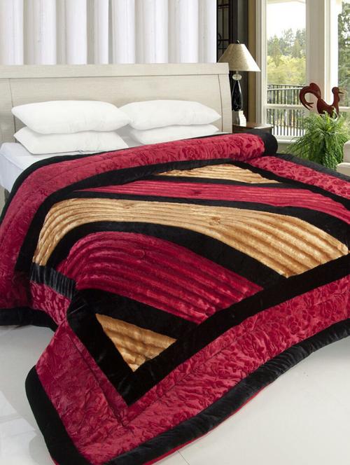 Velvet Modern Style Fibre Winter Quilt - 14503582 - Standard Image - 1