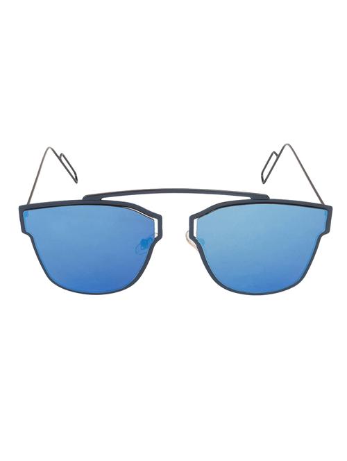 Arzonai Dempsey Blue MA-028-S3 Unisex Square Sunglasses - 14503746 - Very Small Image - 1