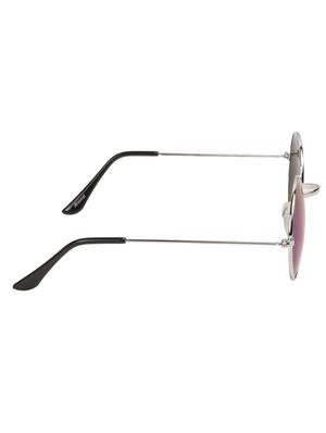 arzonai hammond silver ma-040-s2 unisex round sunglasses - 14503826 - Standard Image - 3