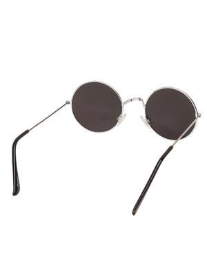 arzonai hammond silver ma-040-s2 unisex round sunglasses - 14503826 - Standard Image - 4