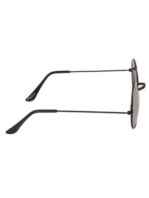 arzonai hammond black ma-040-s15 unisex round sunglasses - 14503833 - Standard Image - 3