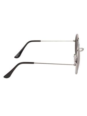 arzonai hammond silver ma-040-s16 unisex round sunglasses - 14503834 - Standard Image - 3