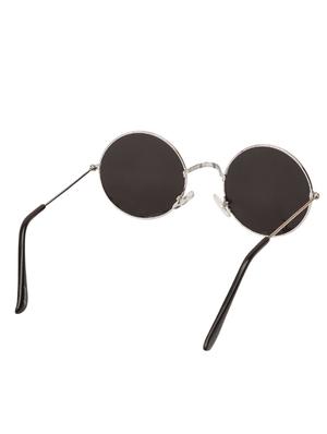 arzonai hammond silver ma-040-s16 unisex round sunglasses - 14503834 - Standard Image - 4