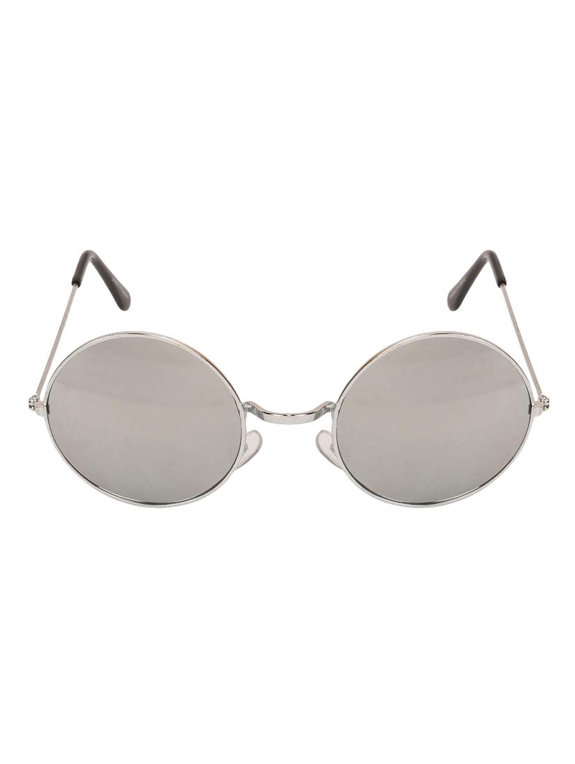 arzonai hammond silver ma-040-s16 unisex round sunglasses