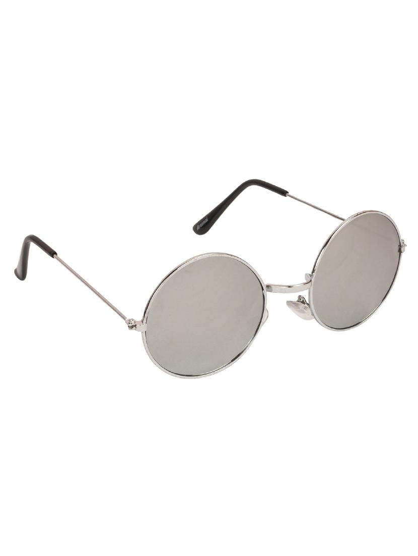 arzonai hammond silver ma-040-s16 unisex round sunglasses - 14503834 - Zoom Image - 2