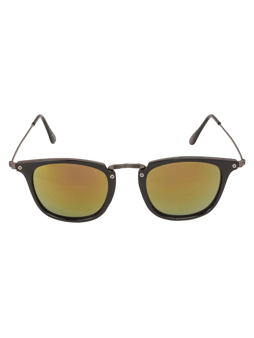 arzonai drine mirror black ma-054-s5 unisex wayfarer sunglasses - 14503868 - Zoom Image - 1