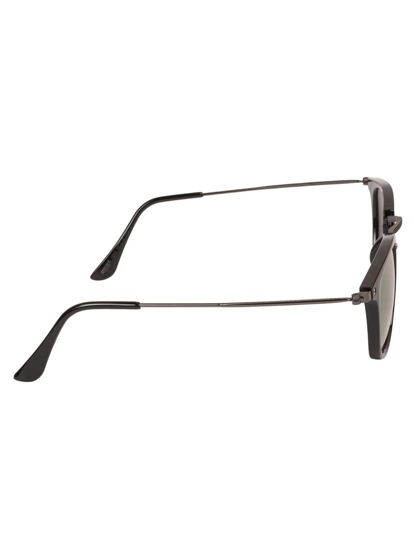 arzonai drine mirror black ma-054-s5 unisex wayfarer sunglasses - 14503868 - Zoom Image - 3