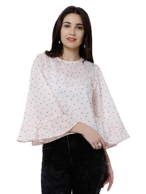 White bell sleeved top - 14504050 - Very Small Image - 1