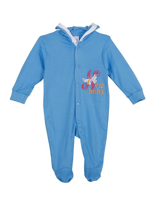 blue cotton jumpsuit - 14504365 - Standard Image - 1