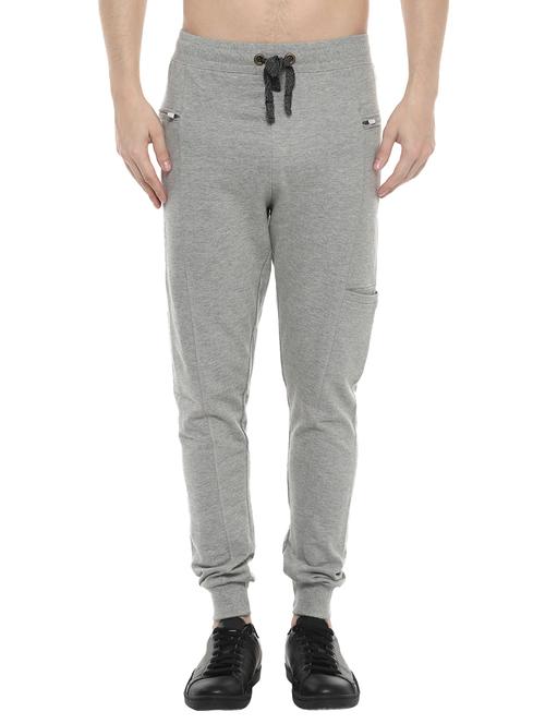 grey cotton joggers - 14504448 - Standard Image - 1