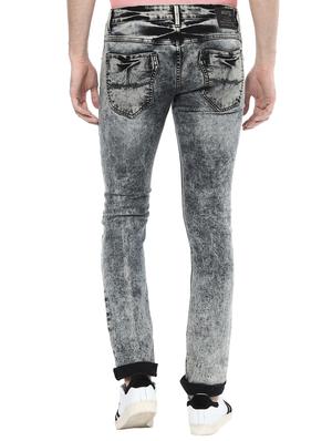 black stoned washed jeans - 14504631 - Standard Image - 3