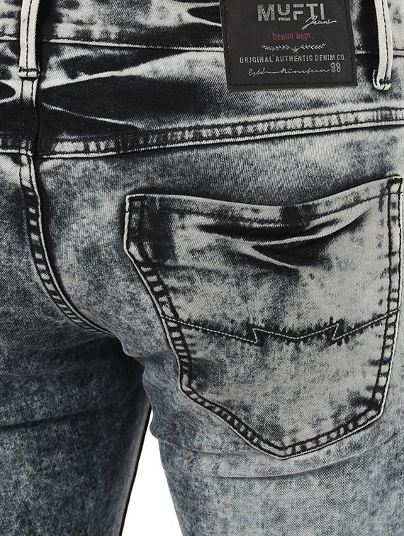 black stoned washed jeans - 14504631 - Zoom Image - 4