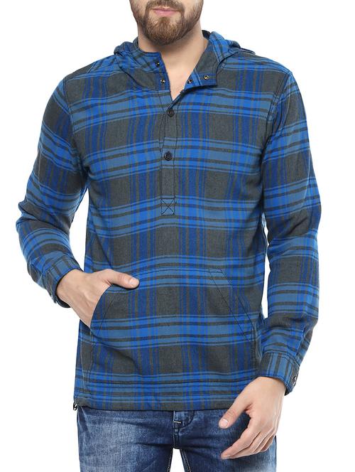 blue cotton sweatshirt - 14504814 - Standard Image - 1