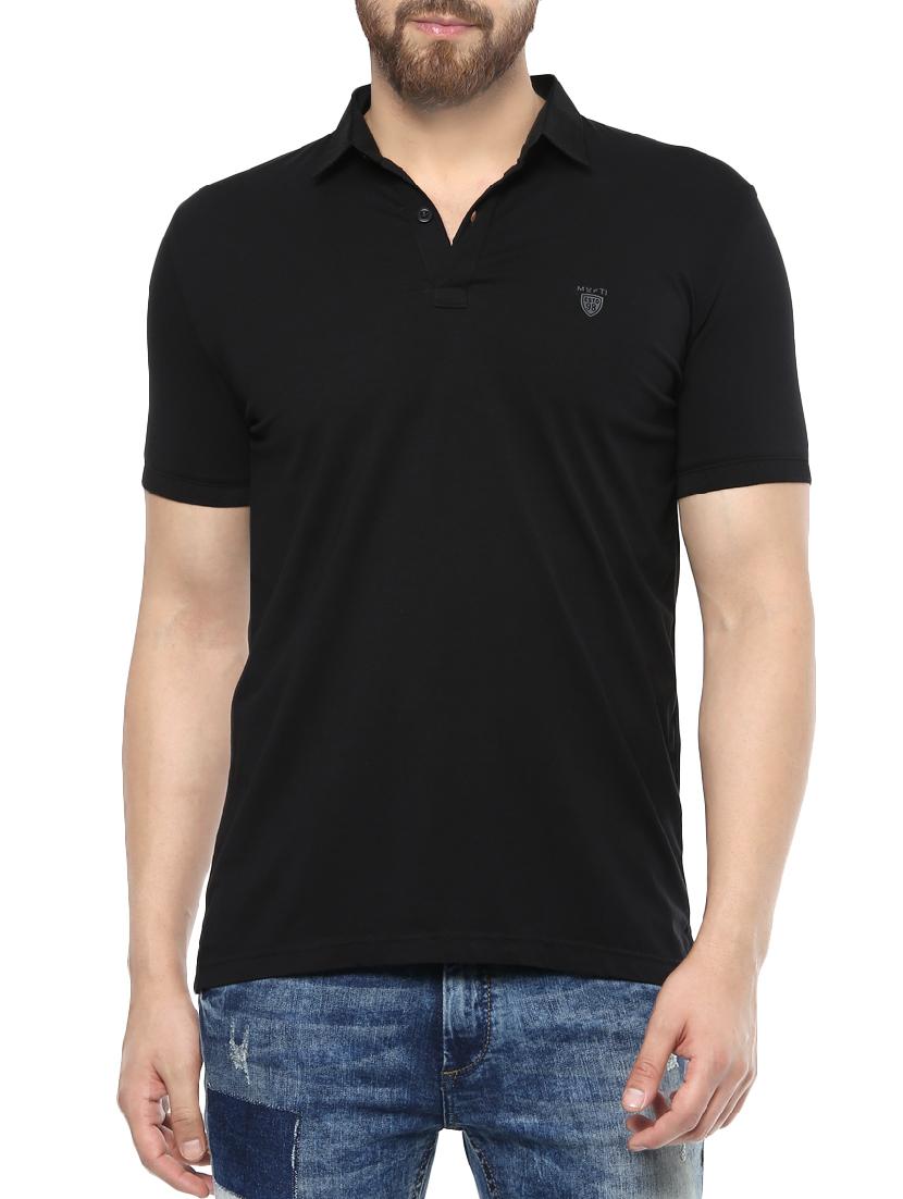 black cotton t-shirt - 14504862 - Zoom Image - 1