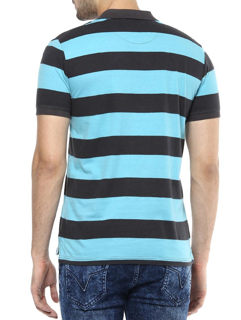 blue cotton t-shirt - 14504866 - Zoom Image - 3