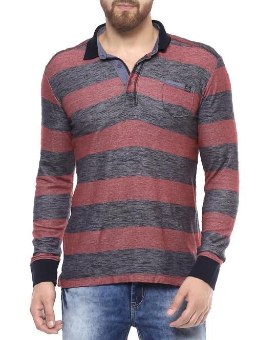 red cotton t-shirt - 14504921 - Standard Image - 1
