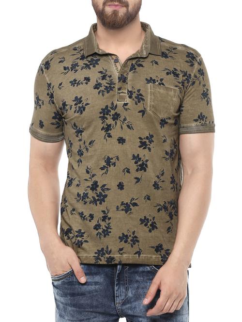 green cotton t-shirt - 14504940 - Very Small Image - 1
