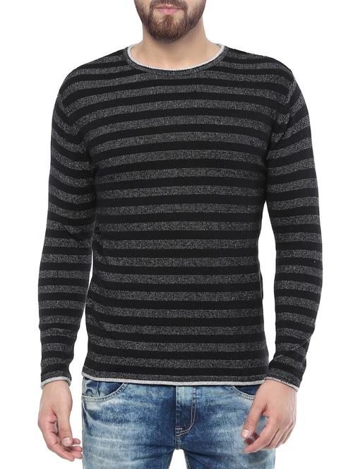 black cotton t-shirt - 14504951 - Very Small Image - 1