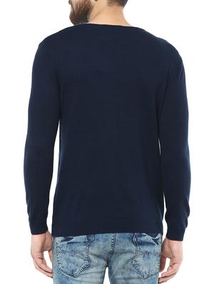 blue cotton t-shirt - 14504958 - Standard Image - 3