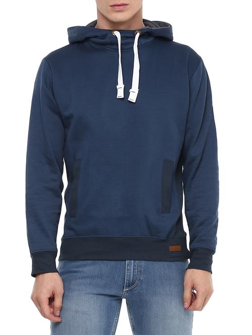 blue cotton sweatshirt - 14504985 - Standard Image - 1