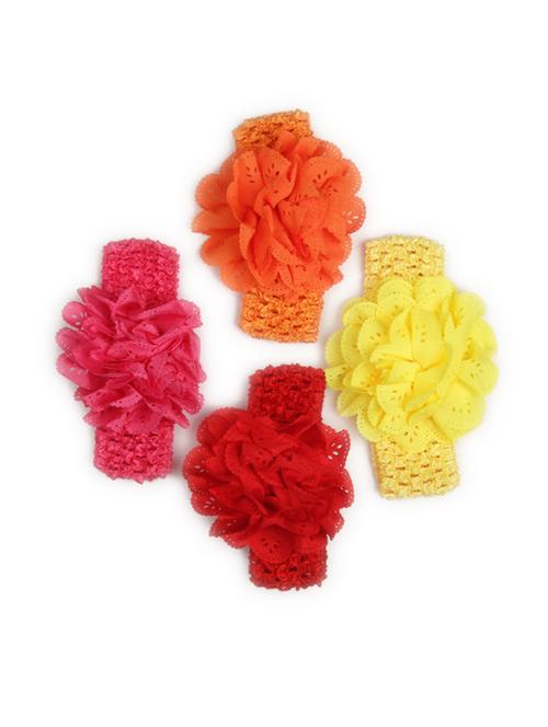 multi colored fabric hairbands - 14505071 - Very Small Image - 1
