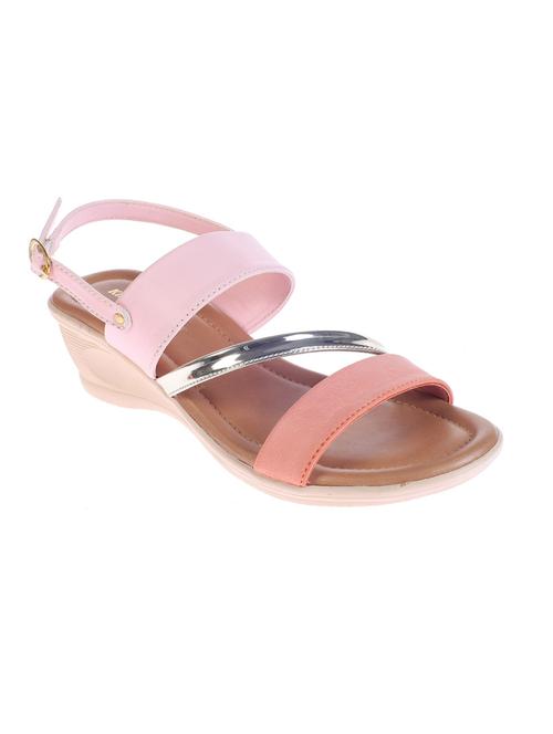 pink back strap wedge - 14505355 - Standard Image - 1