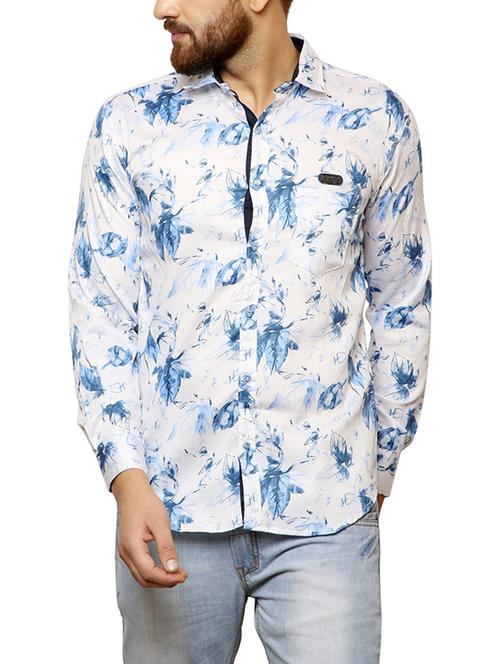 white cotton casual shirt - 14505785 - Very Small Image - 1