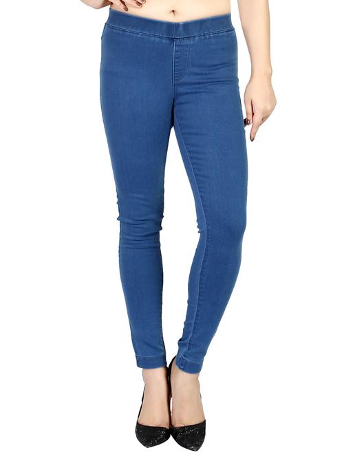 blue denim jegging - 14505810 - Standard Image - 1