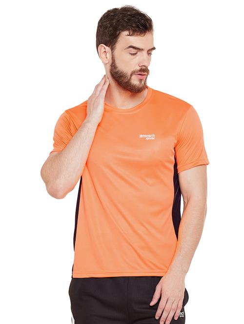 orange polyester t-shirt - 14505885 - Standard Image - 1