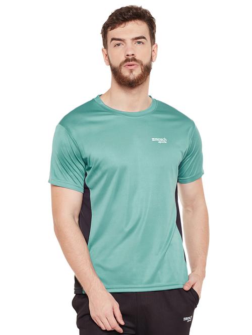 green polyester t-shirt - 14505887 - Standard Image - 1