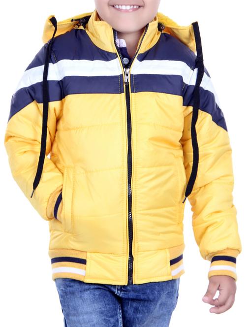 yellow polyester jacket - 14506006 - Standard Image - 1