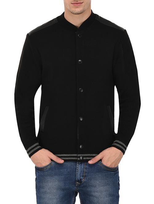 black acrylic cardigan - 14506516 - Very Small Image - 1