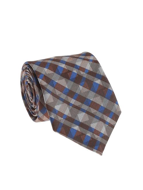 multicolor micro silk fabric tie with cuff link and pocket square - 14506796 - Standard Image - 1