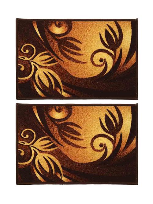Home Candy Sunrise Soft & Durable Good Quality Door Mat- Set of 2- Medium Size - 14506968 - Very Small Image - 1