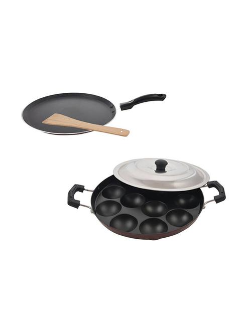 Aagam Dosa Tawa with 7 Cavaties Appam - 14508844 - Very Small Image - 1