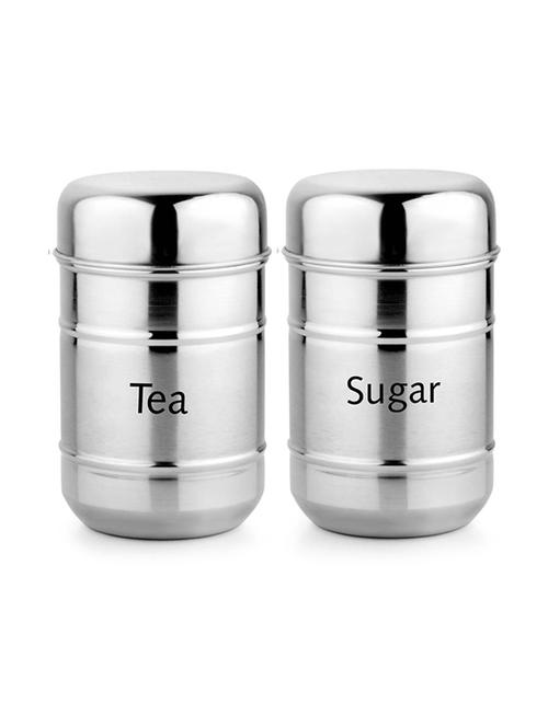 Aagam Russian Tea Sugar Canister 750 ML 2 Pcs Set - 14508887 - Very Small Image - 1