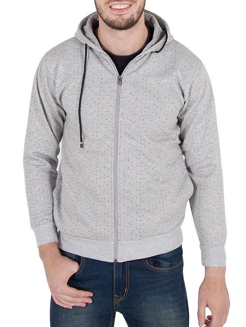 grey cotton sweatshirt - 14510083 - Standard Image - 1