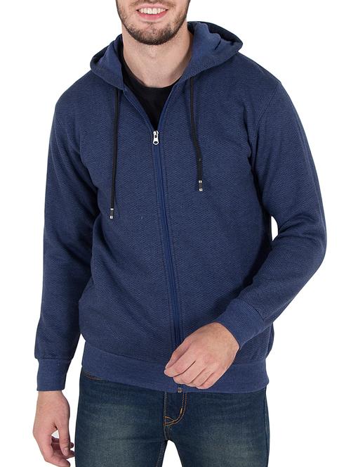 blue cotton sweatshirt - 14510084 - Standard Image - 1