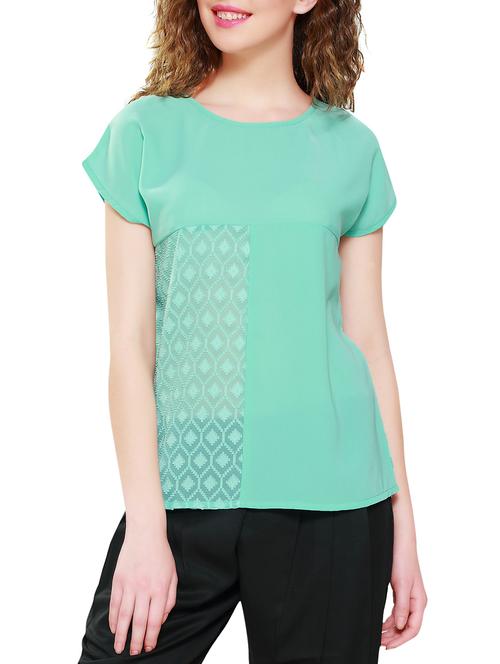 light blue casual top - 14510148 - Very Small Image - 1