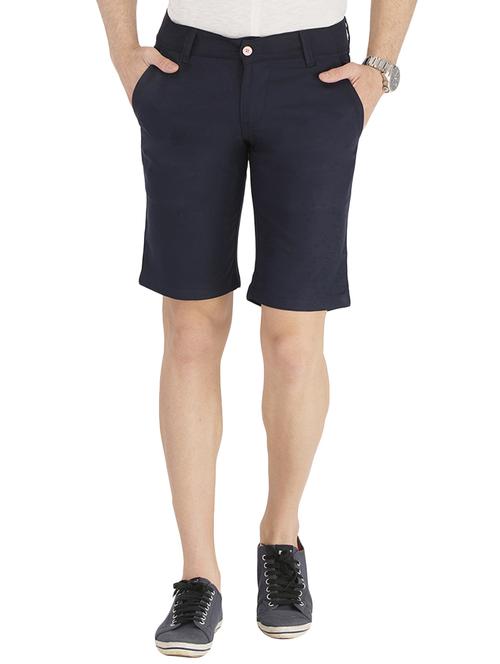 blue cotton shorts - 14510367 - Standard Image - 1