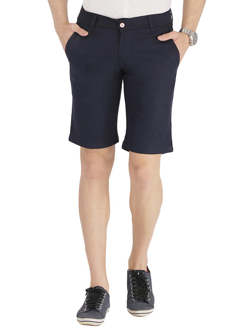 blue cotton shorts - 14510367 - Zoom Image - 1