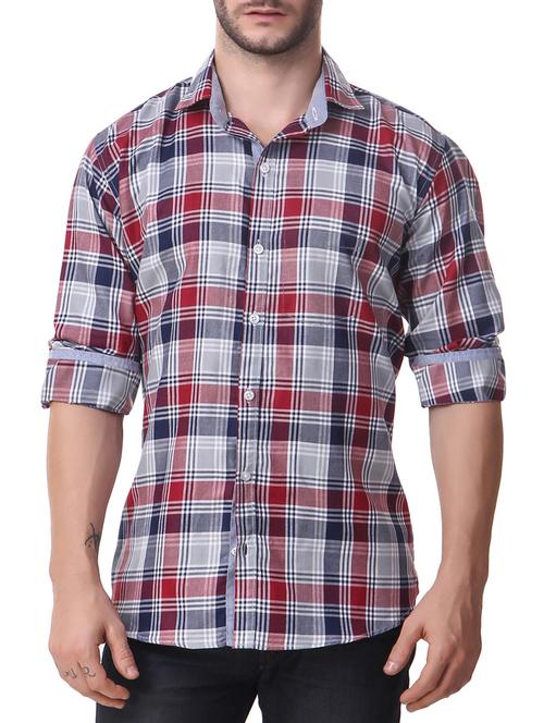multi cotton casual shirt - 14510371 - Standard Image - 1