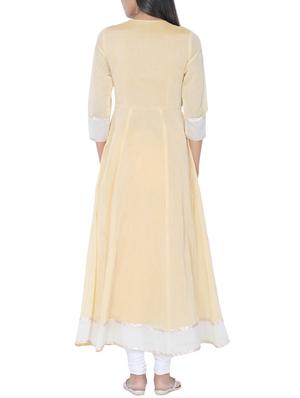 solid anarkali kurta - 14510647 - Standard Image - 3