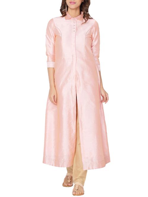 high slit panel kurta - 14510688 - Very Small Image - 1