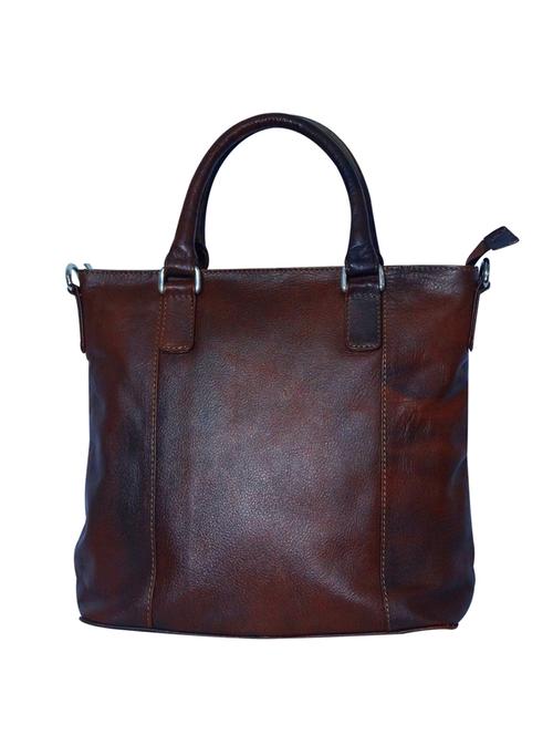 brown leather regular handbag - 14510702 - Standard Image - 1