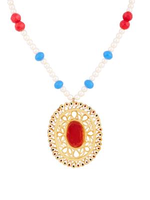 multi colored zinc necklace - 14510892 - Standard Image - 2