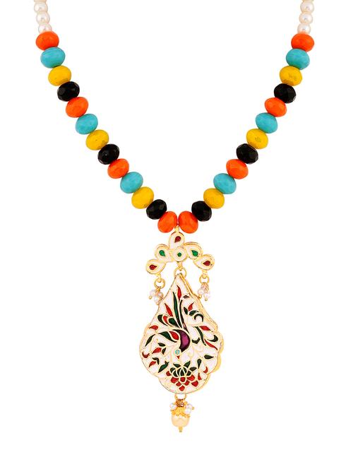 multi zinc necklace - 14510893 - Very Small Image - 1