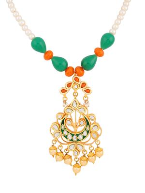 multi colored zinc necklace - 14510894 - Standard Image - 2